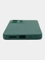 Зеленый чехол для Xiaomi Redmi 12 / Сяоми Редми 12, силиконовый, матовый