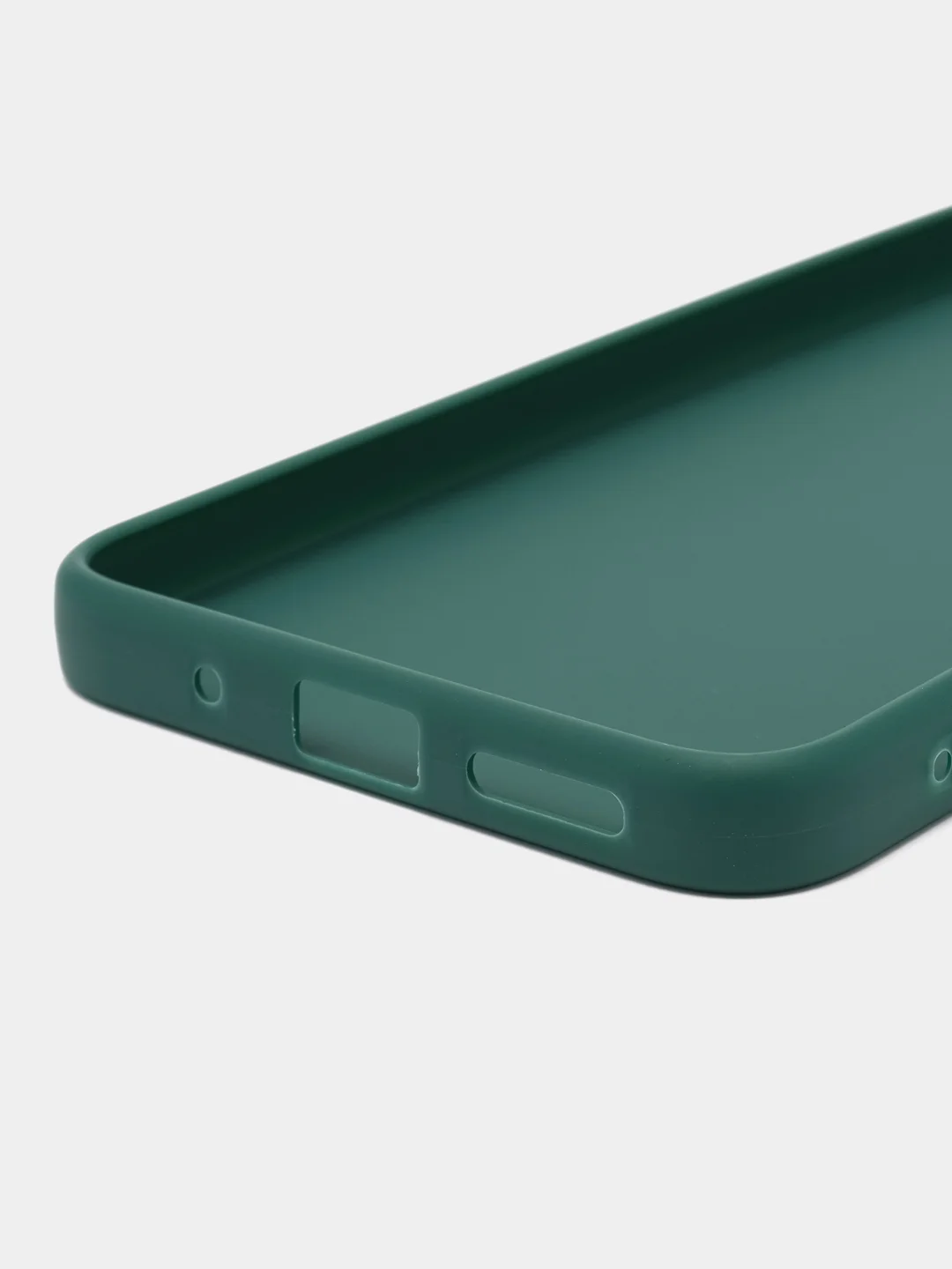 Зеленый чехол для Xiaomi Redmi 12 / Сяоми Редми 12, силиконовый, матовый