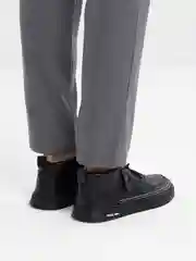 Черный ботинки мужские