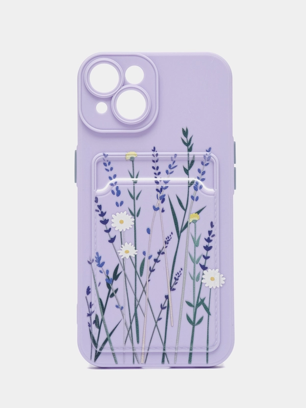 Чехол защитный для iPhone, Айфон 14 / 13 / 12 / 8 / 7 / SE / MAX / PRO / MINI, с держателем для карт