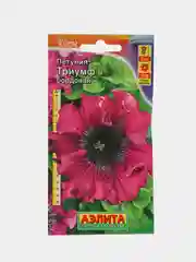 Петуния Триумф крупноцветковая, бордовая, 10 штук, Аэлита