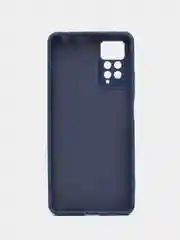 Синий меланж чехол для Xiaomi Poco C51, A1 Plus, A2 Plus, Note 11S, Mi 11 Lite, Note 10 Pro, 11T Pro