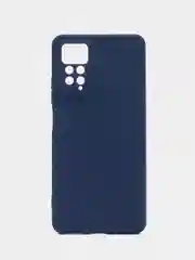 Синий меланж чехол для Xiaomi Poco C51, A1 Plus, A2 Plus, Note 11S, Mi 11 Lite, Note 10 Pro, 11T Pro