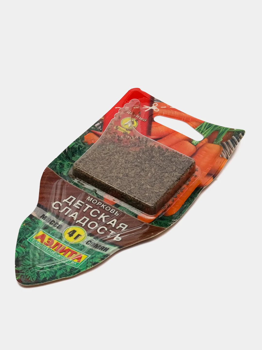 Морковь "Детская сладость", 4 г, Сеялка, Аэлита