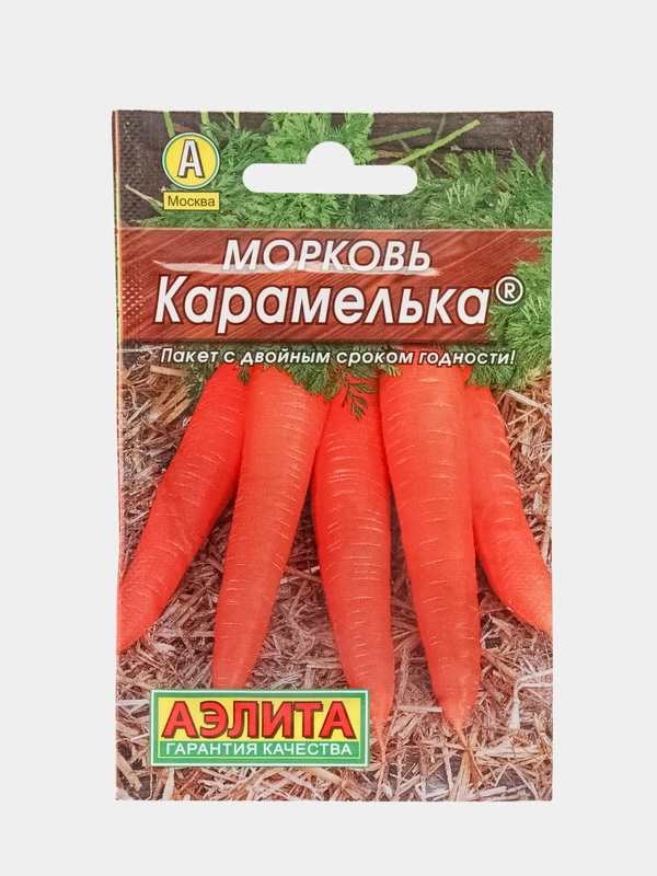 Морковь "Карамелька", 2 г, Аэлита, серия Лидер