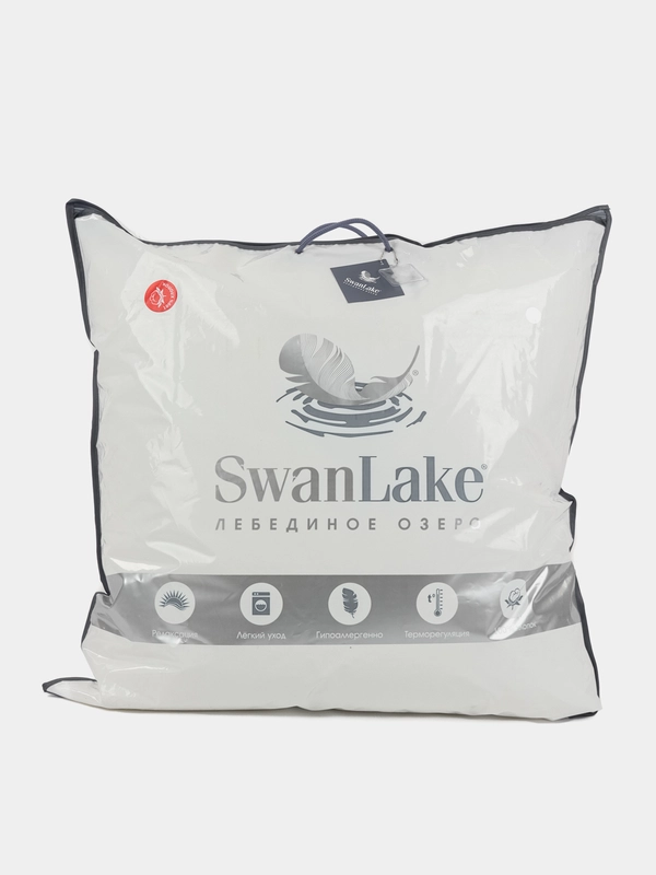 Подушка Swan Lake, 70 х 70, в сатине, САМСОН