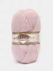 Пудровый пряжа Alize Angora Gold, 20% шерсть, 80% акрил, 100 г, 550 м, часть 2