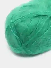Зеленый пряжа Alize Mohair Classic new, Ализе Мохер Классик