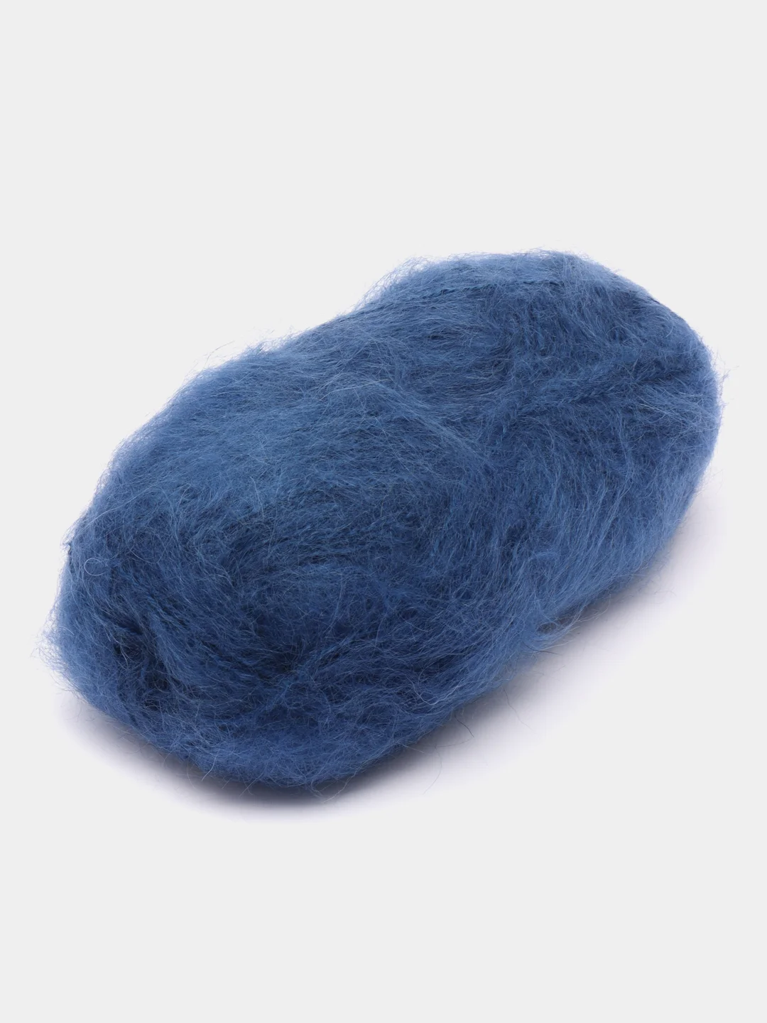 Синий пряжа Alize Mohair Classic new, Ализе Мохер Классик