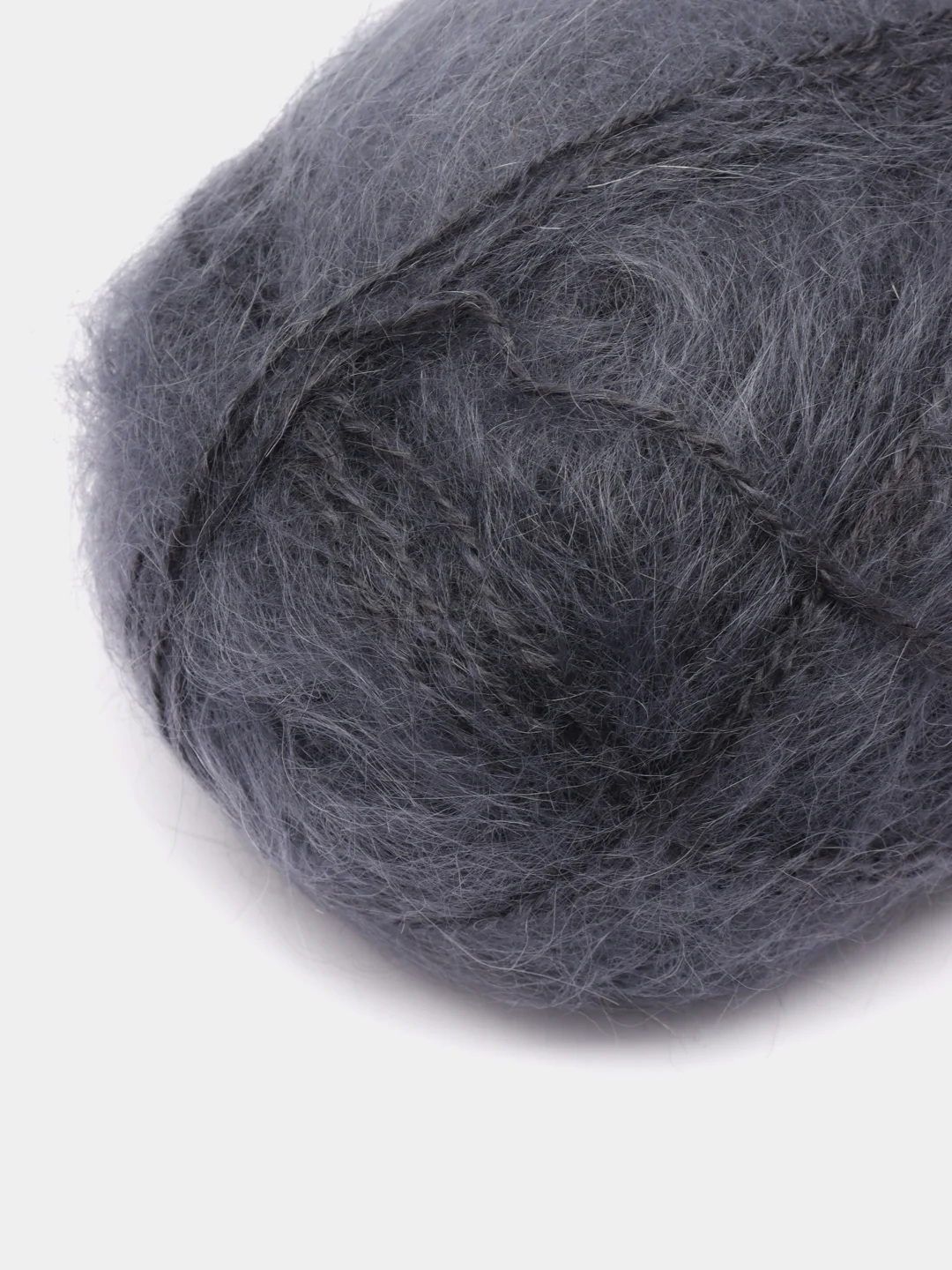 Угольный пряжа Alize Mohair Classic new, Ализе Мохер Классик