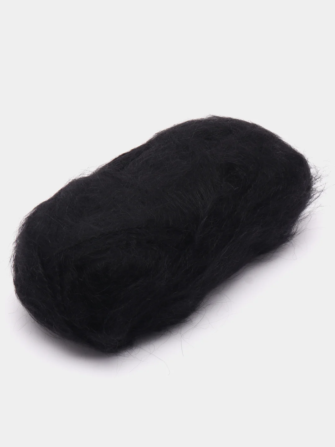 Черный пряжа Alize Mohair Classic new, Ализе Мохер Классик