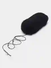 Черный пряжа Alize Mohair Classic new, Ализе Мохер Классик