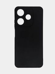 Чехол Tecno Spark 10 / 10C, Техно Спарк 10 / 10С, черный, силиконовый