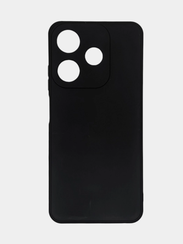 Чехол Tecno Spark 10 / 10C, Техно Спарк 10 / 10С, черный, силиконовый