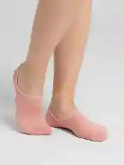 Розовый носки-следки короткие, унисекс