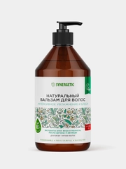 Бальзам для волос SYNERGETIC Интенсивное увлажнение и блеск, 750 мл