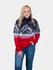 Белый свитер унисекс, вязаный