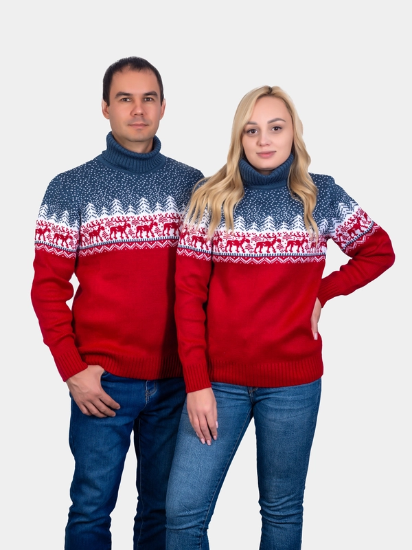 Свитер унисекс, вязаный