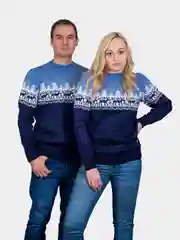 Свитер унисекс, вязаный