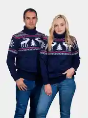 Свитер унисекс, вязаный