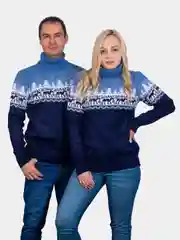 Свитер унисекс, вязаный