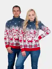 Свитер унисекс, вязаный