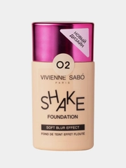 Тональный крем Vivienne Sabo Shakefoundation, тон 02, бежевый, 25 мл