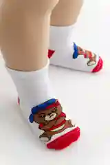 Синий носки детские Berchelli Миша 3 пары