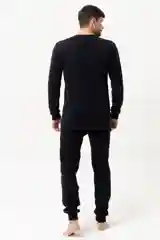 Черный термокомплект мужской Berchelli утепленный