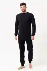 Черный термокомплект мужской Berchelli утепленный
