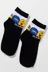 Черный носки  детские Berchelli Монстр 3 пары