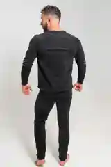 Черный термокомплект мужской Berchelli утепленный