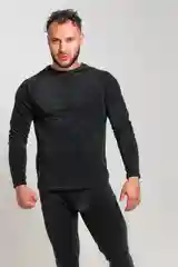 Черный термокомплект мужской Berchelli утепленный