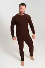 Черный термокомплект мужской Berchelli утепленный