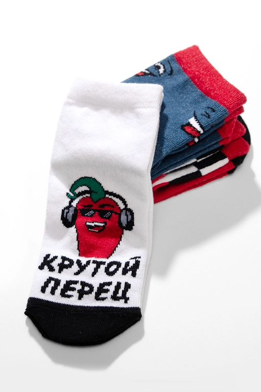 Носки  детские Berchelli Крутой перец 3 пары