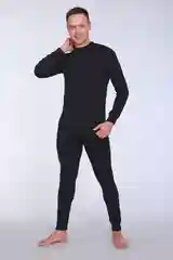 Черный термокомплект мужской Berchelli утепленный