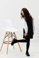 Белый колготки детские Berchelli  Ретро
