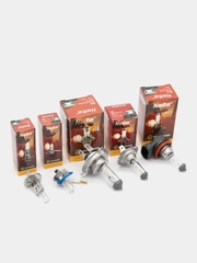 Лампа галогеновая Naite H1, H3, H4, H7, H8, H11, HB3, HB4, 880, 881