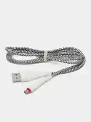 Белый кабель BOROFONE BX25, в оплетке, 1 м