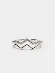 Серебряный кольцо женское