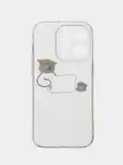 Оранжевый чехол для iPhone 11, 12, 13, 14, Pro Max с принтом, с защитой камеры, прозрачный айфон