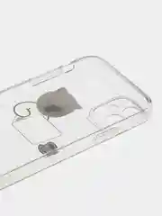 Прозрачный чехол для iPhone 11, 12, 13, 14, Pro Max с принтом, с защитой камеры, прозрачный айфон