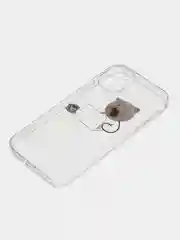 Прозрачный чехол для iPhone 11, 12, 13, 14, Pro Max с принтом, с защитой камеры, прозрачный айфон