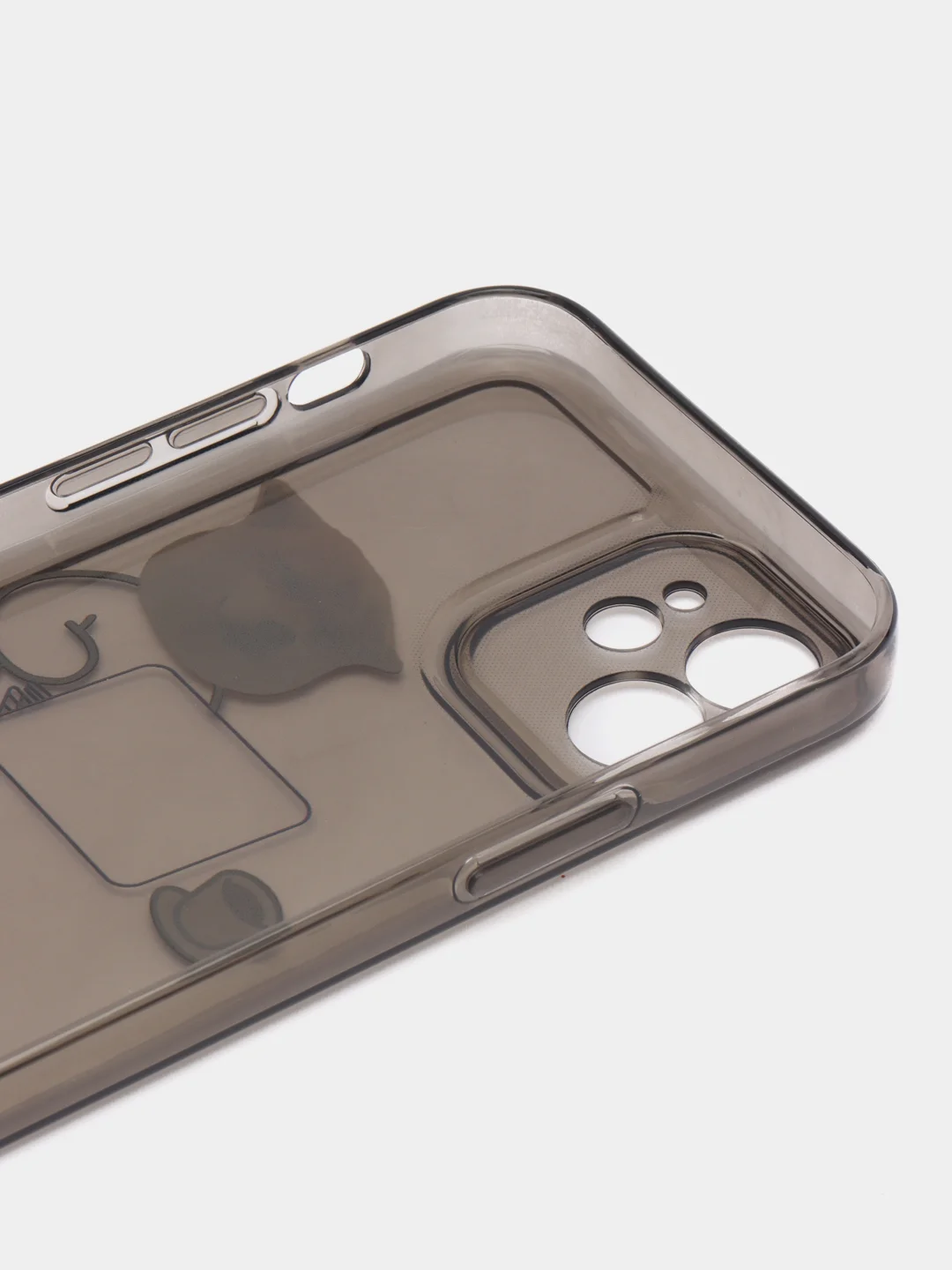 Рыжий чехол для iPhone 11, 12, 13, 14, Pro Max с принтом, с защитой камеры, прозрачный айфон