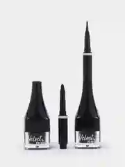 Подводка гелевая для глаз с кисточкой Vivienne Sabo Velvet Noir, тон 01 ультрачерный, 1,7г