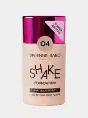 Тональный крем Vivienne Sabo Shakefoundation, тон 04, темно-бежевый, 25 мл