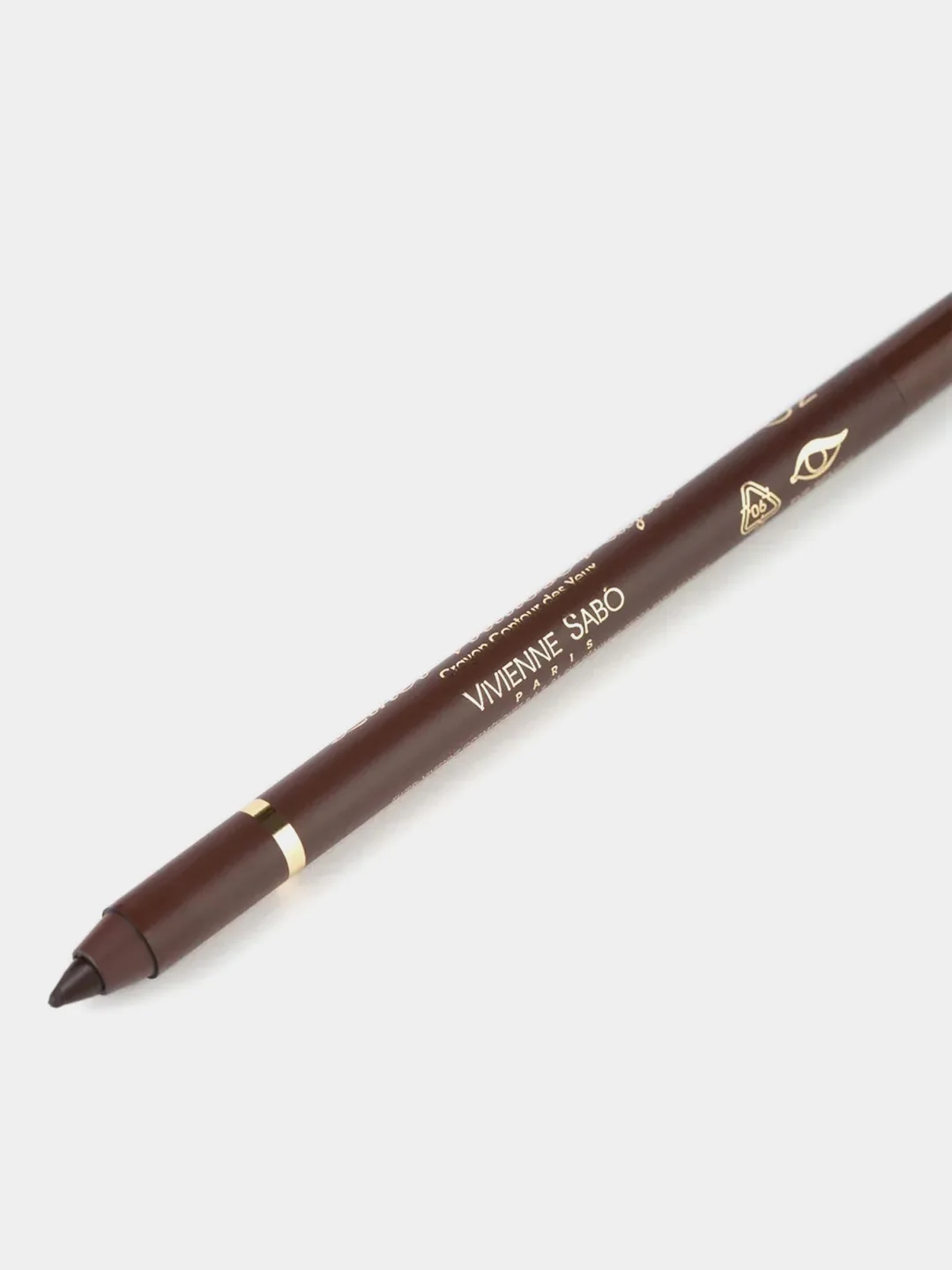 Карандаш-каял для глаз гелевый Vivienne Sabo Liner Virtuose, тон 02, коричневый, 1,1 г