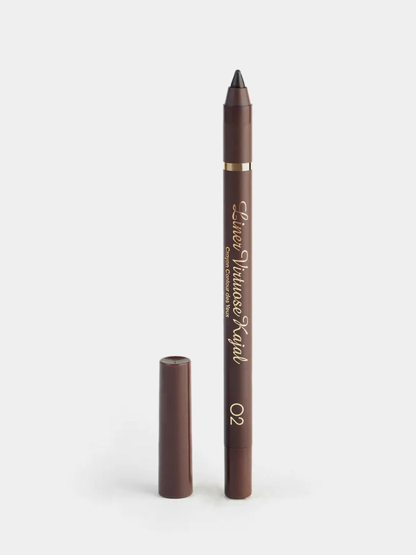 Карандаш-каял для глаз гелевый Vivienne Sabo Liner Virtuose, тон 02, коричневый, 1,1 г