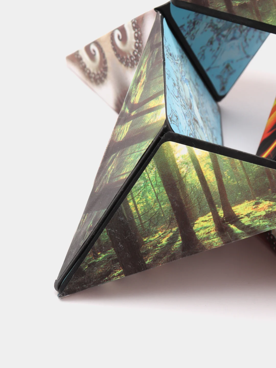 Коричневый магический куб Маgic Cube головоломка 72 фигуры
