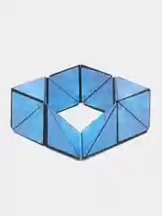 Синий магический куб Маgic Cube головоломка 72 фигуры